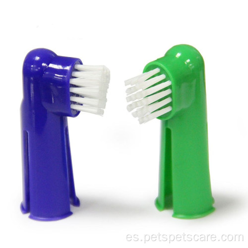 Cepillo de dientes y pasta de dientes de gato y perro